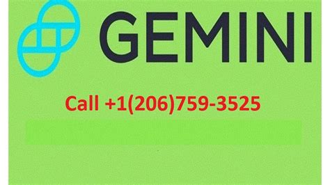 gemini login with phone number